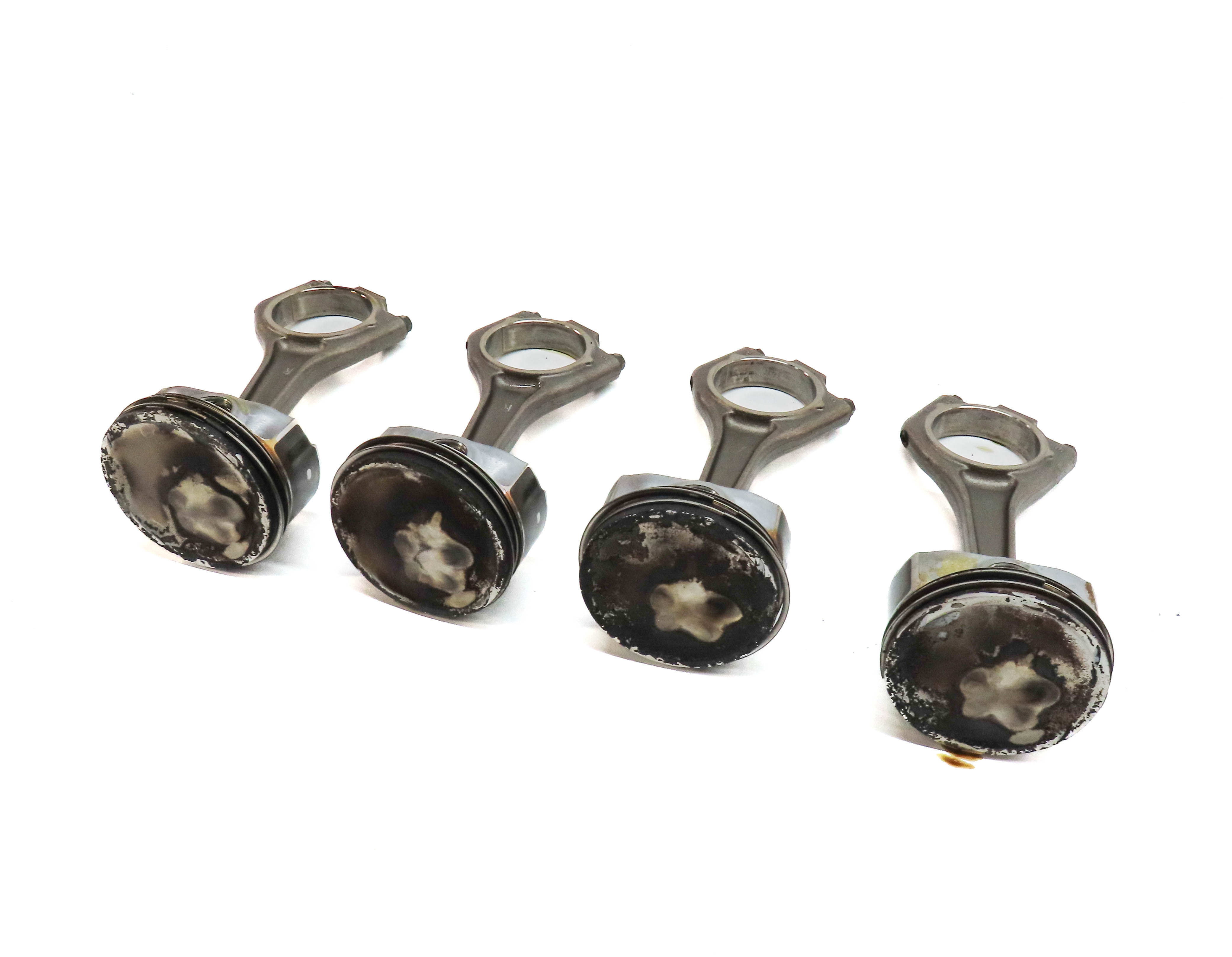 2015 RANGE ROVER SPORT (L494) 5.0L SUPERCHARGED ENGINE RIGHT PISTON & ROD SET-4 — exact item pictured